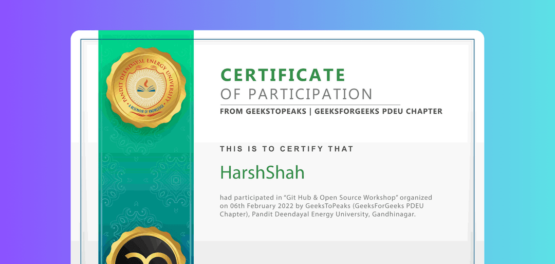 GitHub and Open Source Workshop