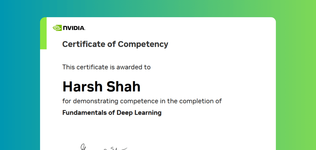Fundamentals of Deep Learning